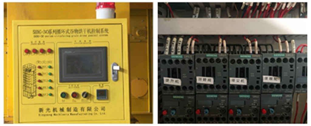 Plc automatic control system in ceral dryer