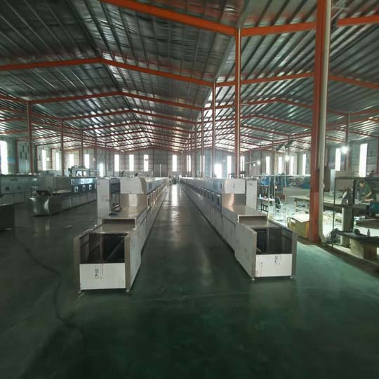 Machine factory of microwave dryer