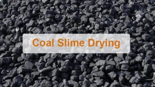 How to dry the coal slime by our industrial drum dryer？