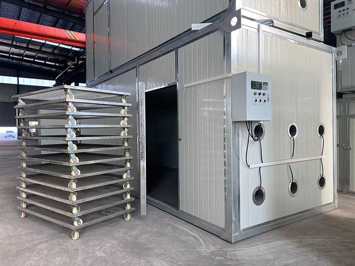 Drying equipment in factory
