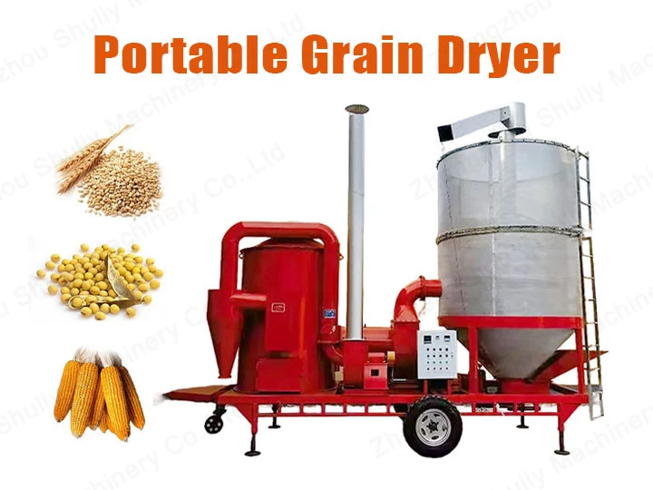 Portable grain dryer